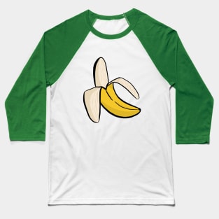 Banana Pattern Baseball T-Shirt